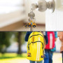 LiJuanWang Porte-clés Véhicules de Construction,8 pièces Porte Clef Enfant D'Ingénierie Cadeaux Enfants Thème Chantier en PVC,po