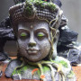Décorations d'aquarium, statue de Bouddha portable, cachette d'aquarium, décoration d'aménagement paysager, cachette, grotte, 28