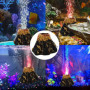 Abnaok Volcan Aquarium Bulles, Bulleur Aquarium Decoratif deco Aquarium pas Cher Fish Tank Decoration Accessoire Aquarium