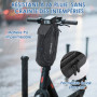 Gaethra 3L Sacoche Trotinette Electrique, Étanche Sac de Scooter, Accessoire Trotinette Electrique, Compatible avec Xiaomi Mijia