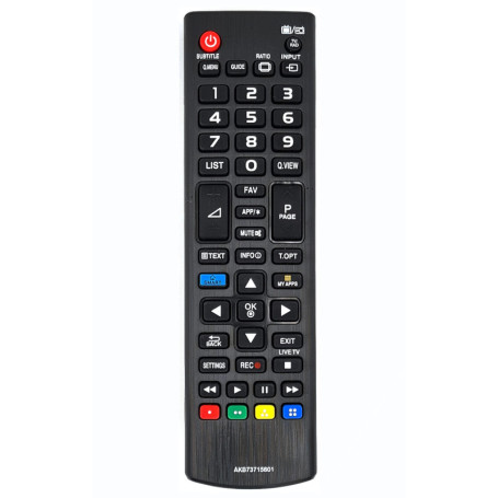 Alltro Télécommande de remplacement pour LG TV 55UB830V / 55UB850 / 55UB850V / 55UB950 / 55UB950V / 55UF6807 / 55UF695V / 55UH61