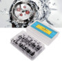 Joint d'étanchéité en mini caoutchouc imperméable en forme de O, pièces de couronne pour montres, accessoires de montre avec joi