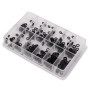 Joint d'étanchéité en mini caoutchouc imperméable en forme de O, pièces de couronne pour montres, accessoires de montre avec joi