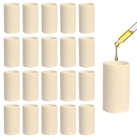 20 Pièces Diffuseur D'huiles Essentielles en Bois Diffuseur de Parfum en Bois Diffuseurs en Bois pour Huiles Essentielles Diffus