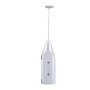 Mousseur à Lait Electrique Mélangeur à Mousse en Acier Inoxydable Anti-adhésive pour Briser les Oeufs sur Batterie emulsionneur 