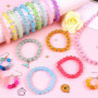 1200 Pcs Perles De Bracelets, Rond Perles Pour Bracelet, 48 Couleurs Perles En Verre Pierre Naturelle, Kit Bracelet, Kit Fabrica