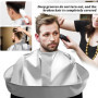 Cape de coupe professionnelle,1 Pièce,Cape De Coiffure,Étanche Accessoire de Coiffure,Attache Auto-adhésive Coupe de Cheveux Cap