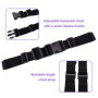 Primasage 2 Pièces Sangle Sac a Dos, Antidérapantes Attache Sac a Dos Réglables Sangle de Poitrine Sac à Dos Adaptées pourd Le J