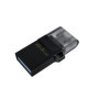 Kingston DataTraveler microDuo3 G2 - DTDUO3G2/64GB Clé microUSB et USB Type-A pour Android OTG, Noir
