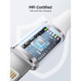 Câble iPhone [1+1+2+2M/Lot de 4] Certifié MFi, Cable Chargeur iPhone pour iPhone 14 13 12 11 Pro Max/XS/XR/8/7/6/SE, Câble Light