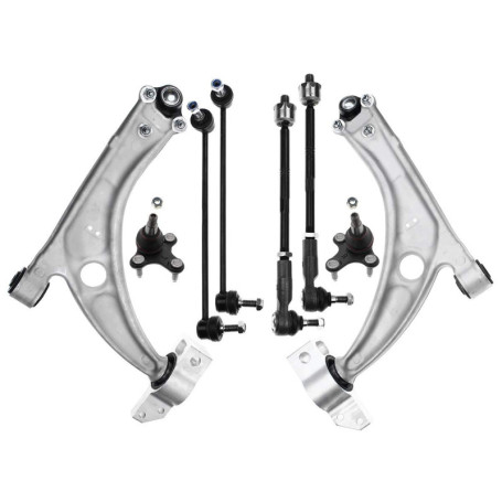 Frankberg Kit de bras de suspension Avant Compatibles avec Q3 8UB 8UG F3B Alhambra 710 711 CC 358 P.a.s.s.a.t 3C2 3C5 362 365 35