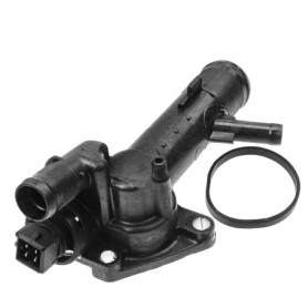 Frankberg Thermostat de Liquide de Refroidissement avec Capteur Boîtier Joint Compatible avec Logan 2004-Aujourd'hui Clio II 200