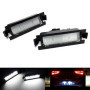 RZG Lot de 2 éclairages de plaque d'immatriculation LED Canbus pour 2012-2017 i30 GD 3D/5D Berline Accent RB Cee'd JD HB/SW