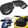 XUEQI guidon moto coupe-vent en velours chaud pour l'hiver