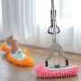 Lot de 2 paires de chaussons pour serpillère, 1 clip à crochet, patins à poussière amovibles, couvre-chaussures pour serpillère,