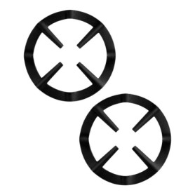 ZBHDEYG Lot de 2 plaques de cuisson pour cafetière, cuisinière de cuisine, réducteur de bague de gaz, support de cuisinière à ga