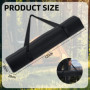 Zikenis 120×20 cm Sac de Trépied,Sac de Rangement Portable pour mât de Tente,de Rangement Multifonction pour Camping,étanche pou