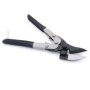 NUZAMAS Cisaille à tôle robuste - Coupe droite - Coupe-tôle d'acier fine - Coupe industrielle - 27 cm