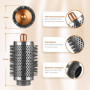 Grande brosse ronde volume pour Dyson Airwrap, avec poils longs et fins pour donner de la forme aux cheveux et plus de volume, c