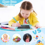 Tablette d'écriture LCD jouet Licorne pour enfants, 8.8 pouces Doodle Board tablette à dessin avec fonction de verrouillage joue