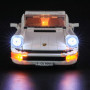 YEABRICKS LED Lumière pour Lego-10295 Creator Expert Porsche 911 Modèle de Blocs de Construction (Ensemble Lego Non Inclus)