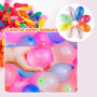 EHDWXVZM 500 Ballons Colorés, Mini Ballons en Latex, Ballons Remplis d'eau, Jouets De Plage, Fournitures De Fête.