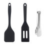 2 Morceaux De Spatule Mini-Silicone Et Clip De Chef 1 Pièce, Spatule De Silicone Anti-Bâton, Outils De Cuisson De Cuisine, Petit