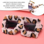 1 Morceau De Lunettes De Motif Léopard, Aiguilles De Cheveux 2 Étoiles, Lunettes De Soleil À La Mode Et Simples, Douceur Et Supp