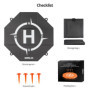 Drone Landing Pad pliable universel rapide pliable plateforme d'atterrissage pour DJI Mini 4K/Mini 4 Pro/Mini 2 SE/Mavic 3/DJI M