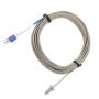 M6 Thermocouple de type K Câble BSW Sonde de Mesure de Température de Filetage de Vis Type K Câble de Thermocouple 1-5M (4m)