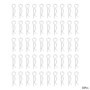 50pcs 18mm R Type Goupille À Goupille Clips Zingué Clips de Retenue Pinces À Ressort Épingle À Cheveux Galvanisé de fer pour Séc