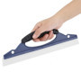 Raclette en Silicone Polyvalente pour Fenêtre, Raclette de porte de douche raclette de vitre de voiture lame d'essuie-glace en s
