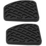 BIAREN Lot de 2 plaquettes de pédale de frein et d'embrayage en caoutchouc pour Nissan Qashqai 2007-2020 (véhicules manuels) 465