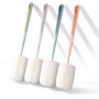 easyBee Brosses de Éponge [Lot of 4], Brosse à Bouteille d'eau avec Manche, Brosses de Nettoyage Rotatives pour Bouteilles à Col