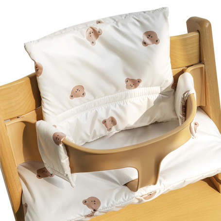WANDGU Coussin de chaise haute Highchair : coussins pour chaise haute pour enfants Stokke Tripp Trapp, antidérapant coussin pour