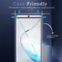 2 Pièces Verre Trempé pour Samsung Galaxy note 10 Plus, Film Protection Écran, Film Protecteur Vitre, 3D Incurvé Couverture Comp