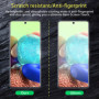 [5 Pièces] 3 Pièces Verre Trempé pour Samsung Galaxy A71 avec 2 Pièces Caméra Arrière Protecteur, Ultra Résistant Film Protectio