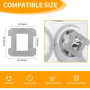12 Pièces pour Ecovacs Winbot W1 Pro/W1/W2 Omni/W2 Kit de remplacement,pour Ecovacs Winbot Nettoyage des lingettes,Serviette mic