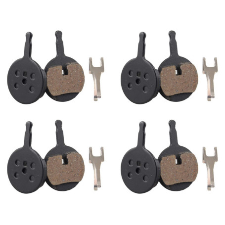 Futheda 4 Paires Bicyclette Plaquettes de Frein à Disque Semi-Métalliques compatibles avec AVID BB5