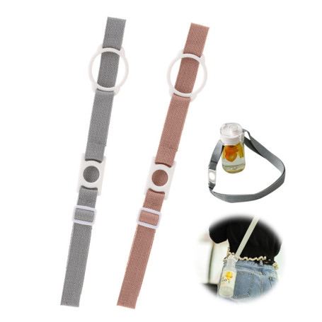 lemgyiamz Lanière Bouteille Porte Gobelet Accessoire - Bandoulière Pour D'eau Support Universel Lanyard Crossbody Avec Réglabled