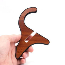 Alnicov Support de kalimba portable et amovible en bois pour piano à pouce, cadre fixe pour Kalimbas 10 touches 17 touches