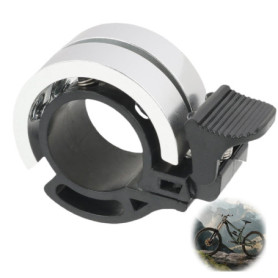 Cloche, Sonnette de Vélo en Alliage D'aluminium VTT Alarme de Sécurité Vélo Guidon Bell, Anneau Vélo Klaxon Accessoires Super So