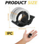 Cloche, Sonnette de Vélo en Alliage D'aluminium VTT Alarme de Sécurité Vélo Guidon Bell, Anneau Vélo Klaxon Accessoires Super So