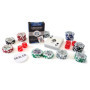 Grimaud - Malette de Poker Premium 500 jetons 11,5g marqués - 2 jeux de 54 cartes - jetons Dealer - Livret de règle - Mallette e