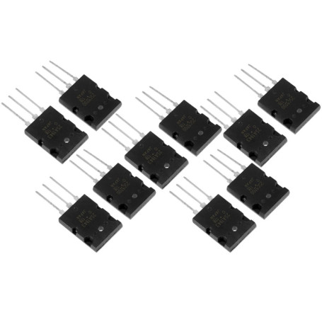 Transistor Audio de Silicium Assorti par Transistor de Puissance élevée d'Amplificateur pour Le Modèle 2SC5200, 5 Paires