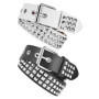 NAROSEBE Lot de 2 Ceinture à Clous, Noir et Blanc, Ceinture Cloutée Ceintures en Cuir Unisexe Ceinture à Rivets Ceinture Punk en