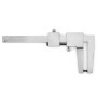 QWORK® Calibre à Coulisse en INOX pour Disque de Frein, 0 à 60 mm, Précision de Lecture 0,1 mm