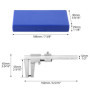 QWORK® Calibre à Coulisse en INOX pour Disque de Frein, 0 à 60 mm, Précision de Lecture 0,1 mm