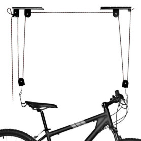 QWORK® Support Velo Plafond, Support Velo avec Capacité de Charge 60 kg, Support Velo Atelier