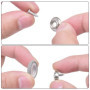 Réparation De Toit De Voiture, 60 pcs Retenue De Rivet Fixe, Bouton De Toit Fixation Tissu Vis Réparation De Toit Boucle De Capu